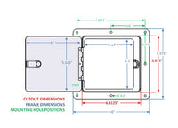 Ultra Fab Universal Access Door - White  • 48-979009
