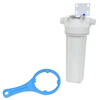 Valterra AquaFRESH Exterior Filter System, Single Housing w/Carbon Block Cartridge, Wall Bracket and Wrench  • A01-1138