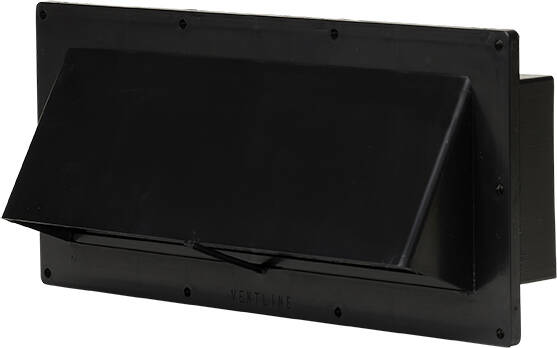 Ventline Vent Hood Exhaust Vent, Black  • BV2111-55