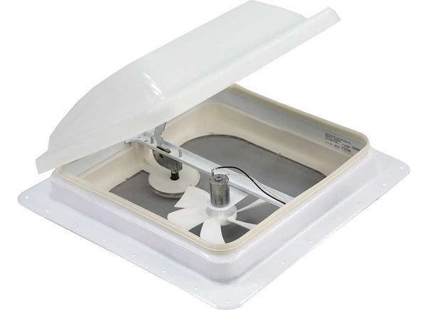 Ventline Ventadome Powered Roof Vent White Dome  • V2094-501-46
