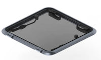 Vetus Altus 18.5"  x 18.5"  Silver Anodized Square Frame Hatch  • ALT4747SL