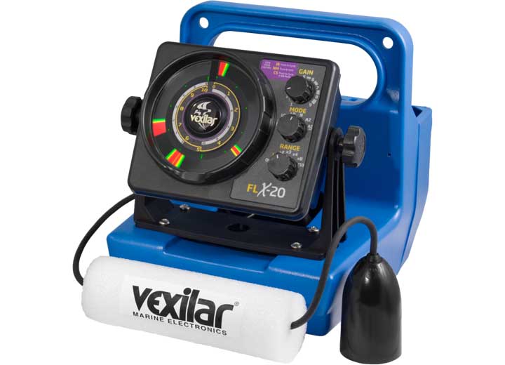 Vexilar Genz Pack FLX20 w/12 Degree Ice Ducer  • GPX2012
