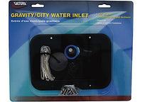 Valterra Black Gravity City Water Inlet  • A01-2001BKVP