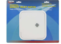 Valterra White Gravity Water Hatch with Key Lock Door, 6-1/2" H x 6" W  • A01-2002VP