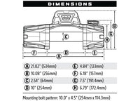 Warn VR EVO 8-S Winch with Synthetic Rope  • 103251