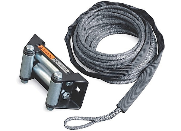 Warn Synthetic Rope Conversion Kit for RT40 with Roller Fairlead 7/32"x50'  • 77835