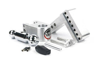 Weigh Safe 180 Turnover Ball Drop Hitch, 2" Shaft, 4" Drop, Chrome-Plated Steel Ball  • CTB4-2