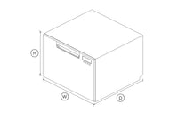 Fisher & Paykel Single DishDrawer Dishwasher, Stainless Steel  • DD24SAX9 N