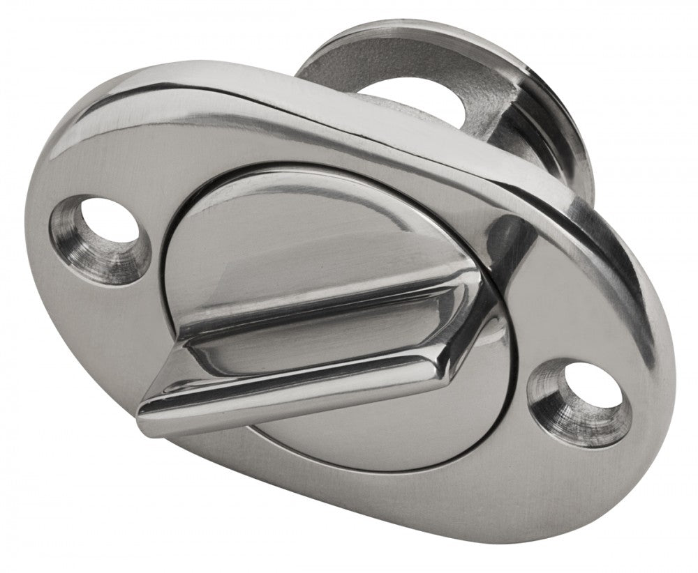 Whitecap 1/2" Stainless Steel Self-Captive Garboard Flange & Drain Plug  • 6353C