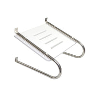 Whitecap 5" L x 18" W White Plastic Inboard/Outboard Swim Platform with Handrails  • 67901