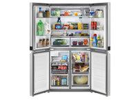 Whirlpool 36" Wide Counter Depth 4 Door Refrigerator - 19.4 cu. ft.  • WRQA59CNKZ