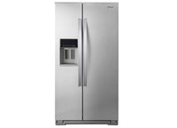 Whirlpool 36" Wide Counter Depth Side-by-Side Refrigerator - 21 cu. ft.  • WRS571CIHZ