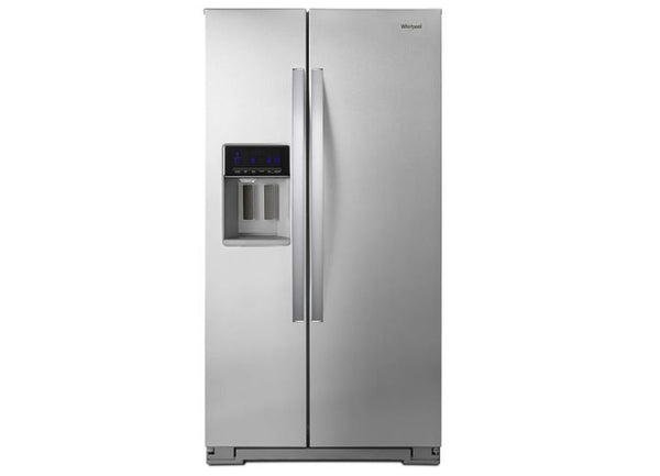 Whirlpool 36" Wide Counter Depth Side-by-Side Refrigerator - 21 cu. ft.  • WRS571CIHZ