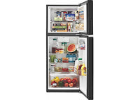 Whirlpool 24" Wide Small Space Top-Freezer Refrigerator - 11.6 Cu. Ft., Black  • WRT112CZJB