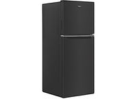 Whirlpool 24" Wide Small Space Top-Freezer Refrigerator - 11.6 Cu. Ft., Black  • WRT112CZJB