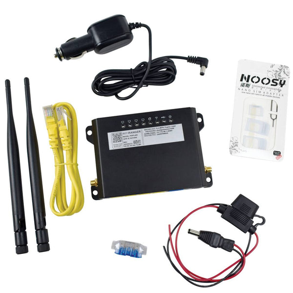 Winegard WiFiRanger Poplar Indoor Mobile Router, 2.4GHz WiFi, 5x 100Mbps LAN  • WR- PPLR
