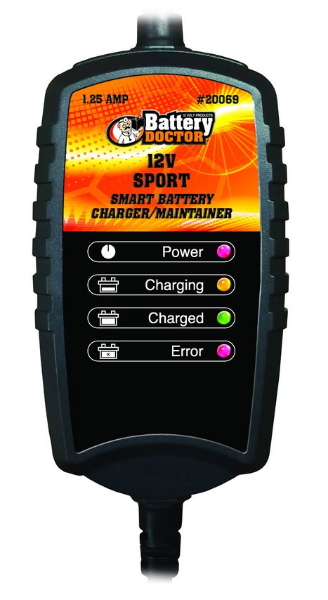 Battery Doctor 12 Volt 1.25 Amp Sport Battery Charger/Maintainer  • 20069