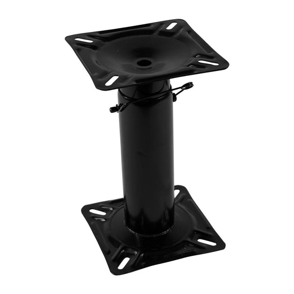 Wise 12"-18" Adjustable Black Steel Pedestal  • 8WD1255