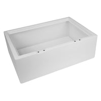 Wise Deluxe Series Pontoon Flip-Flop Bench Seat Base, White  • 8WD125FF-1B-204