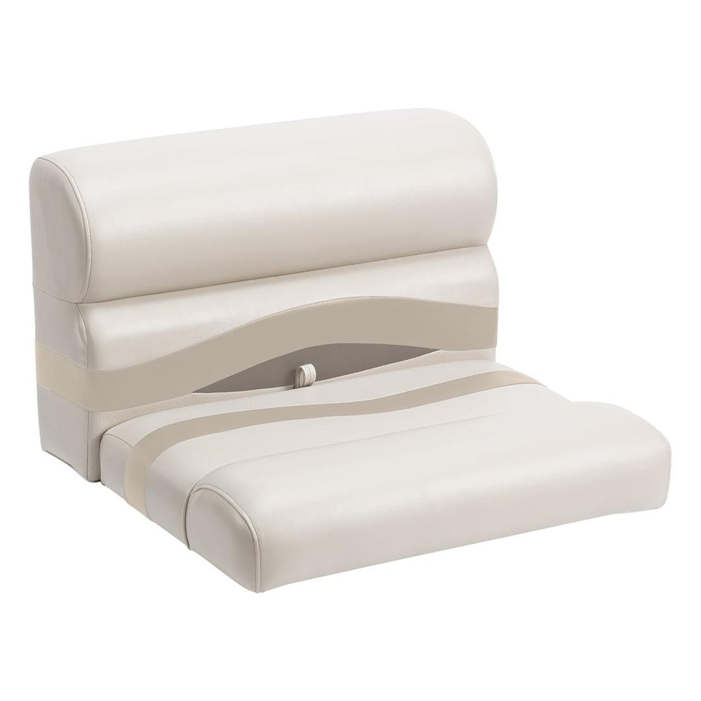 Wise Premier Pontoon 27" Bench Cushion Set, Stone/Mocha Java/Khaki  • BM1143-1066