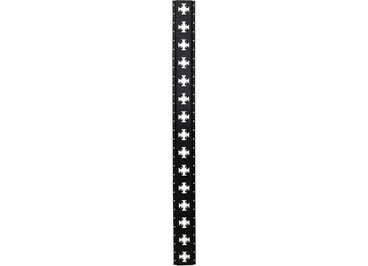CargoSmart Matte Black Vertical X-Track Rail 60"W x 5"D  • 1788