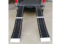CargoSmart LED Hybrid S-Curve Centerfold Loading Ramp, 750 LB Capacity, 12" X 90", 1 Pack  • 3059