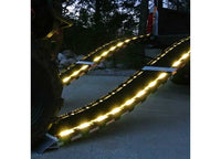 CargoSmart LED Hybrid S-Curve Centerfold Loading Ramp, 750 LB Capacity, 12" X 90", 1 Pack  • 3059