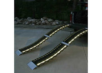 CargoSmart LED Hybrid S-Curve Centerfold Loading Ramp, 750 LB Capacity, 12" X 90", 1 Pack  • 3059
