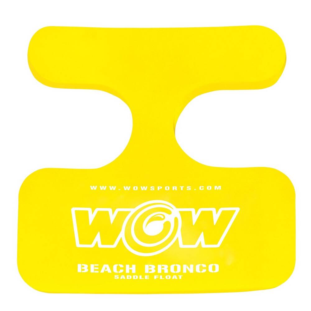 WOW Watersports Beach Bronco Saddle Float - Yellow  • 14-2150