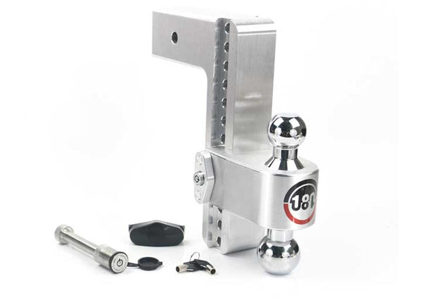 Weigh Safe 10" Drop Hitch with Built-in Scale 3" Shank - Keyed Alike  • CTB10-3-KA