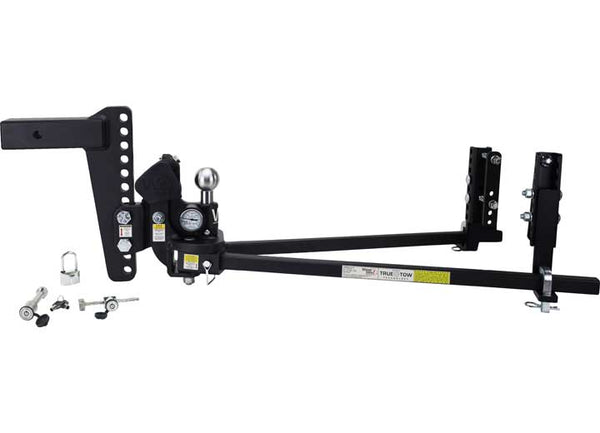 Weigh Safe TrueTow Heavyweight WDH - 10" Drop, 2.5" Shank - 22,000 GTW w/Lock Set  • TTHW10-2.5XL-SET