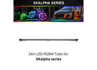XK Glow 24" LED RGBW Tube for LED Strips with XKalpha App-Control  • AP-T-24