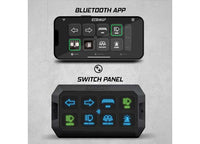 XK Glow XK Command Off Road Switch Panel with Bluetooth-Controlled App  • XK-CMD-KIT