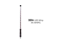 XK Glow Side by Side UTV 32" Whip Kit, XKChrome Smartphone App, Pair  • XK-WHIPC-ADV