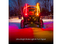 XK Glow Side by Side UTV 32" Whip Kit, XKChrome Smartphone App, Pair  • XK-WHIPC-ADV