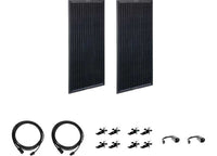 Zamp Solar Obsidian Series 200 Watt Solar Expansion Kit (2 x 100W)  • ZSK1007