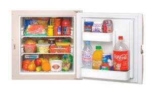 Norcold Single Compartment Refrigerator Right Hand Hinge 2.4 Cubic Foot • Taupe Door • N260.3R