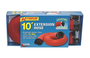 Valterra Coupler 10' Red Sewer Extension Hose  • D04-0113 