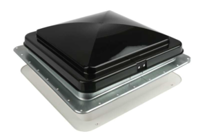 Heng's Universal Roof Vent Non-Powered with Exchange Lid - 14' Smoke  • 74111A-C1G1