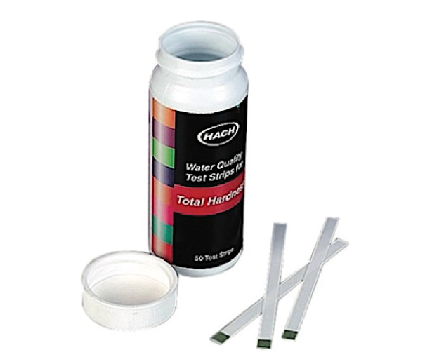 Hach Water Hardness Test Strips - 50 Strips Per Bottle  • T3023