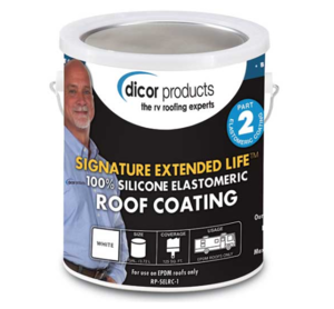 Dicor Signature Extended Life EPDM Rubber Roof Coating White  • RP-SELRC-1