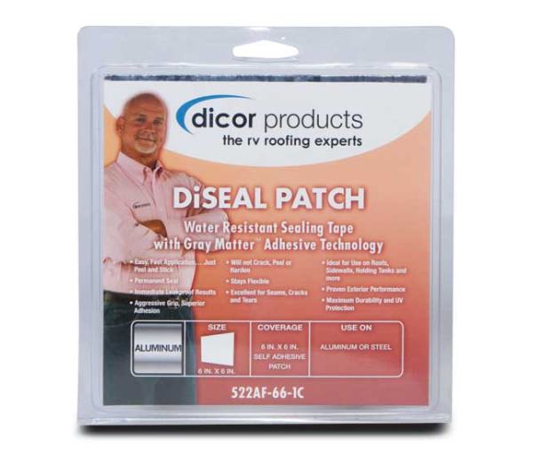 Dicor DiSeal Metal Silver Roll Tape 4