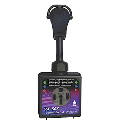 Progressive Industries Portable 50 Amp RV Smart Surge Protector  • SSP-50X