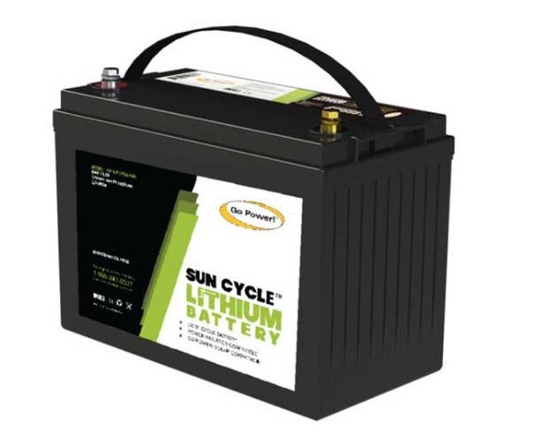 Go Power 100Ah Lithium Iron Phosphate Solar Battery  • 82738