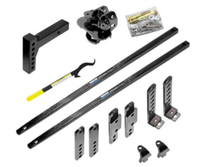 Draw-Tite Steadi-Flex Integrated Sway Control Weight Distribution Kit, 6,000 lbs. Capacity, Shank Included  • 66558