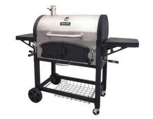 Dyna-Glo Dual Chamber X-Large Premium Charcoal Grill – Stainless Steel • DGN576SNC-D