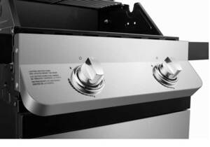 Dyna-Glo Premier 2-Burner Natural Gas Grill - Stainless  • DGP321SNN-D
