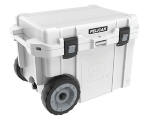 Pelican 45-Quart Elite Wheeled Cooler - White  • 45QW-1-WHT