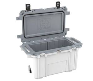 Pelican 70-Quart Elite Cooler - White/Gray • 70Q-1-WHTGRY