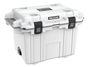 Pelican 50-Quart Elite Cooler - White/Gray  • 50Q-1-WHTGRY